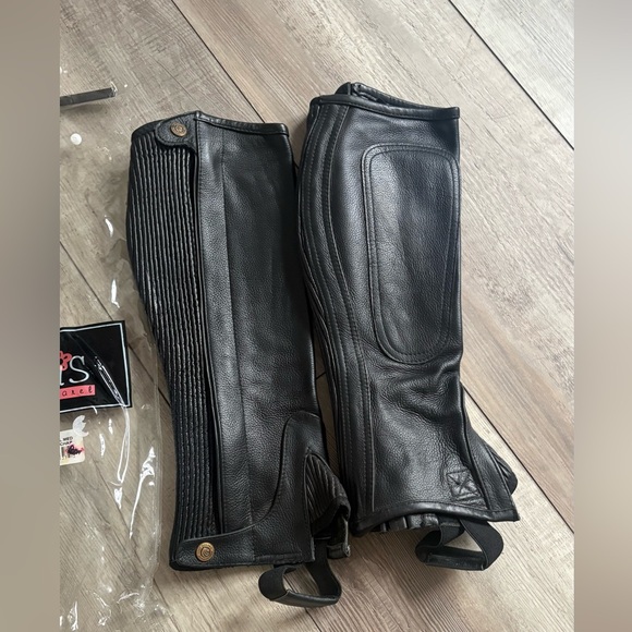Black Riding Chaps - Picture 2 of 4